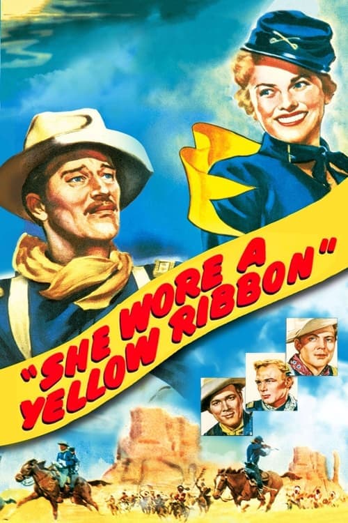 She Wore a Yellow Ribbon (1949) Movie Poster