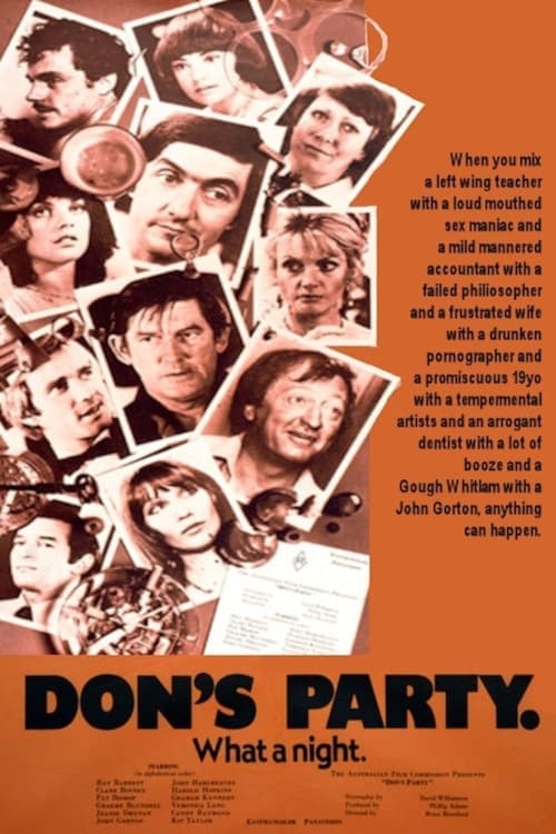 Don's Party (1976) Movie Poster