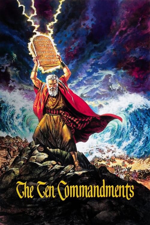 The Ten Commandments (1956) Movie Poster