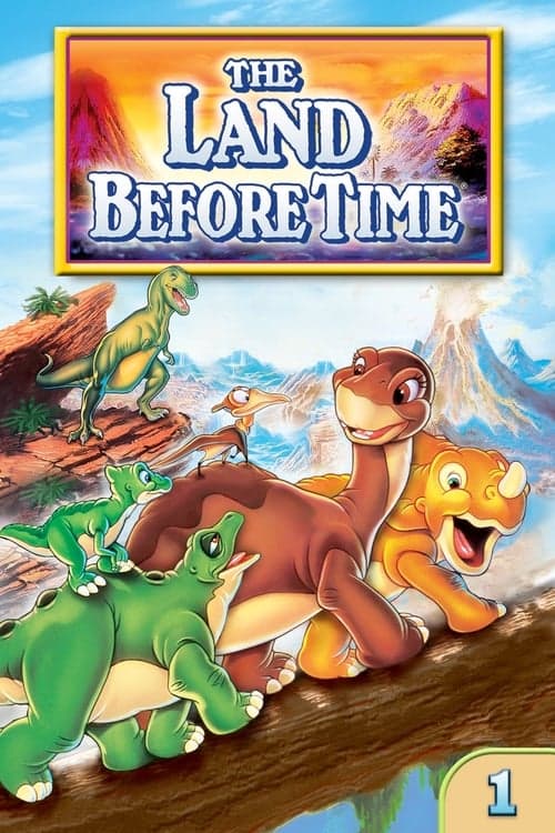 The Land Before Time (1988) Movie Poster