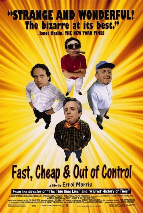 Fast, Cheap & Out of Control (1997) Movie Poster