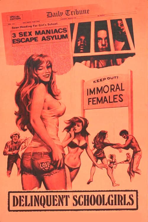 Delinquent Schoolgirls (1975) Movie Poster