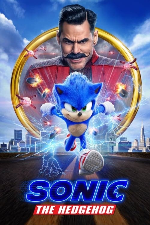 Sonic the Hedgehog (2020) Movie Poster