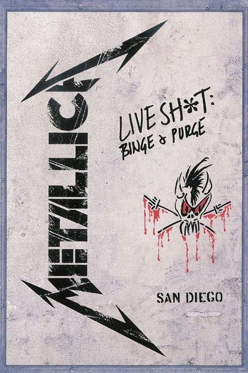 Metallica: Live Shit - Binge & Purge, San Diego 1992 (1993) Movie Poster