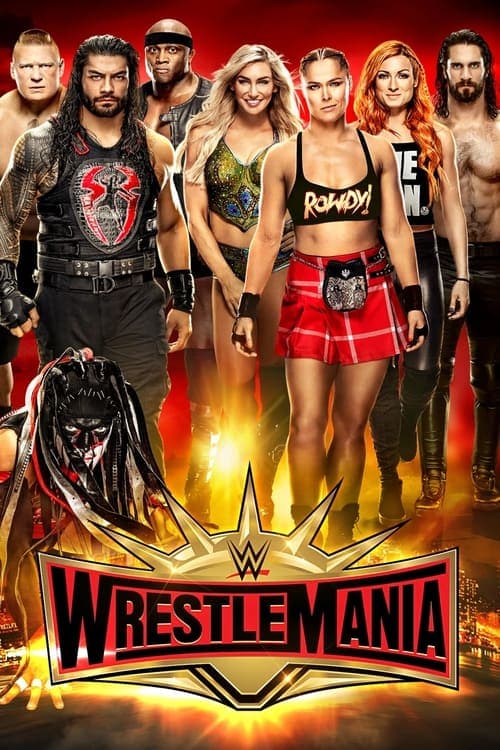 WWE WrestleMania 35 (2019) Movie Poster