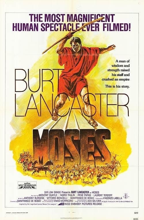 Moses the Lawgiver (1974) Movie Poster