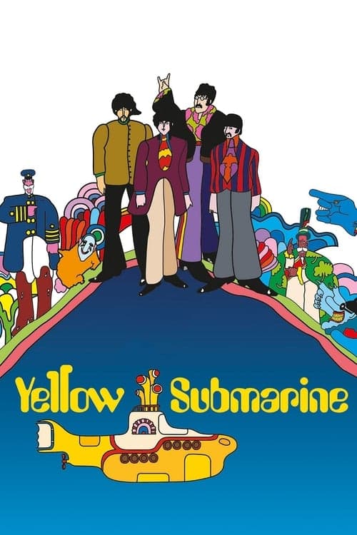 Yellow Submarine (1968) Movie Poster