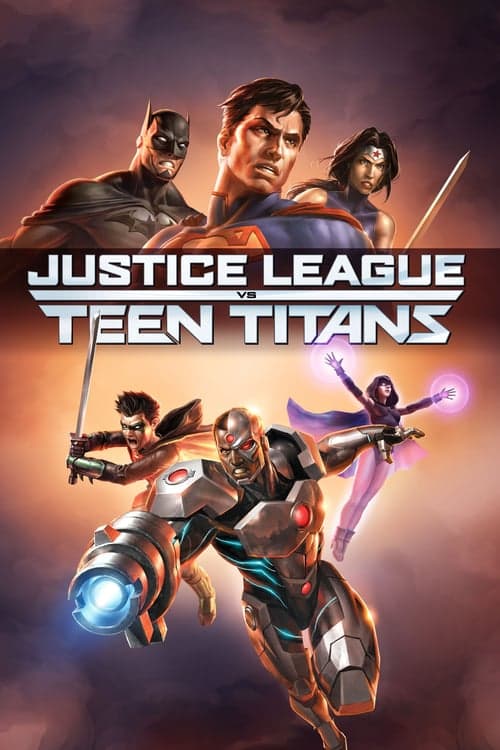 Justice League vs. Teen Titans (2016) Movie Poster