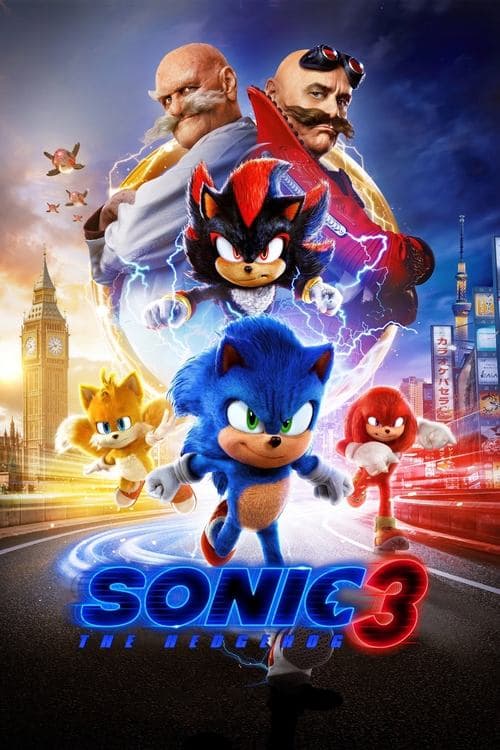 Sonic the Hedgehog 3 (2024) Movie Poster