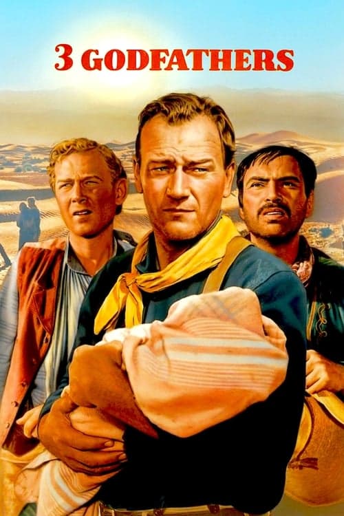 3 Godfathers (1948) Movie Poster