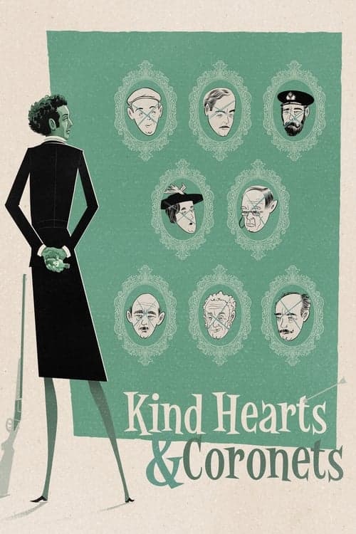 Kind Hearts and Coronets (1949) Movie Poster