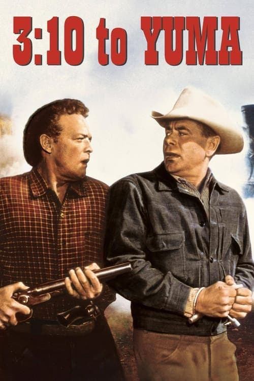 3:10 to Yuma (1957) Movie Poster