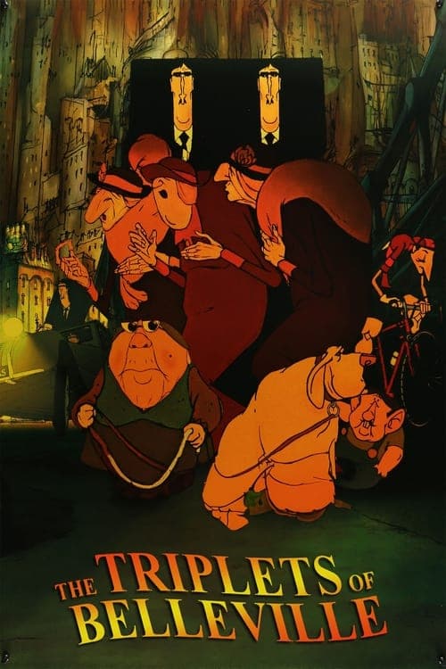 The Triplets of Belleville (2003) Movie Poster