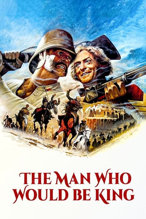 The Man Who Would Be King (1975) Movie Poster