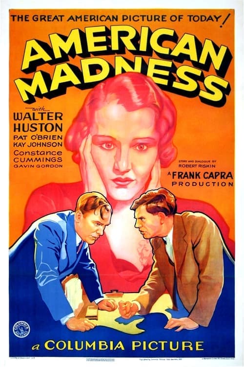 American Madness (1932) Movie Poster