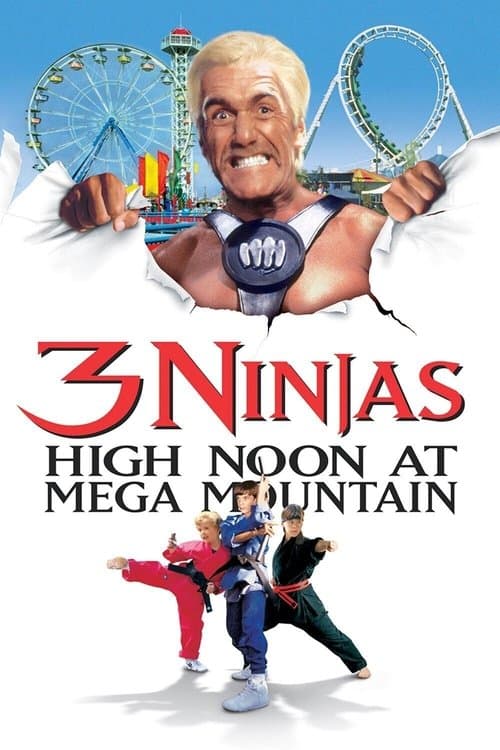 3 Ninjas: High Noon at Mega Mountain (1998) Movie Poster