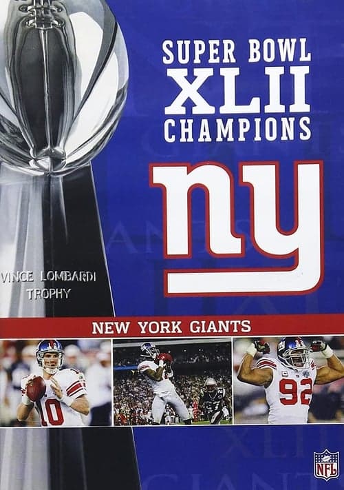 Super Bowl XLII Champions - New York Giants (2008) Movie Poster