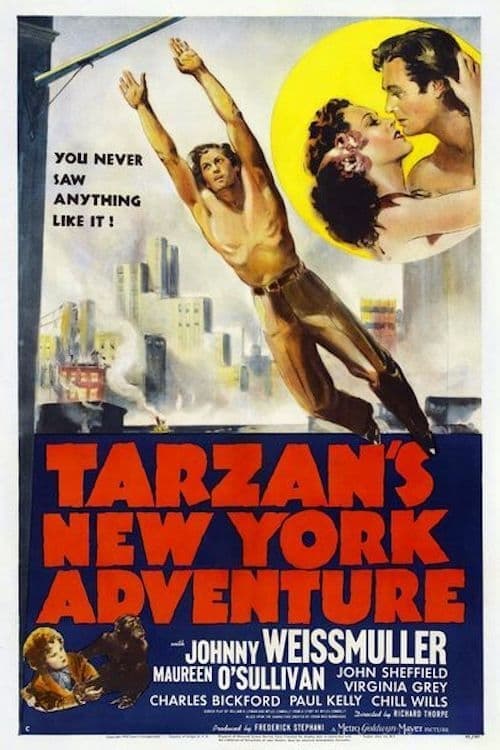 Tarzan's New York Adventure (1942) Movie Poster