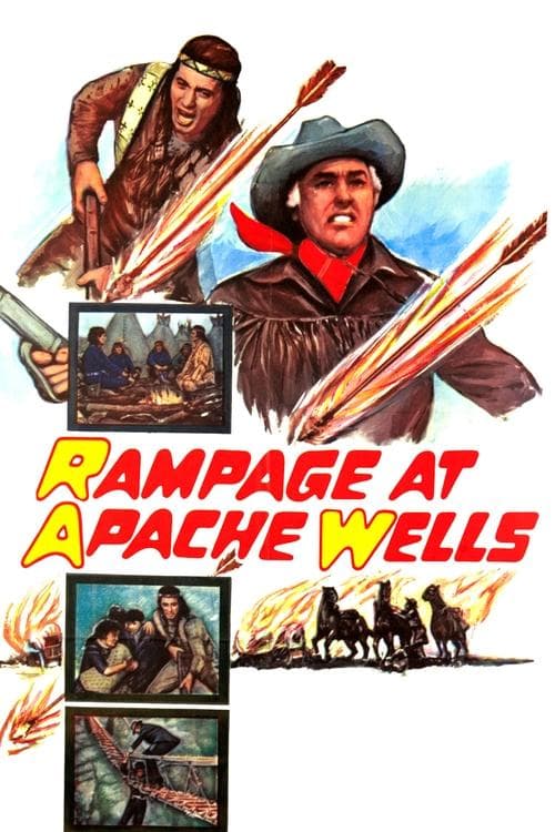 Rampage at Apache Wells (1965) Movie Poster