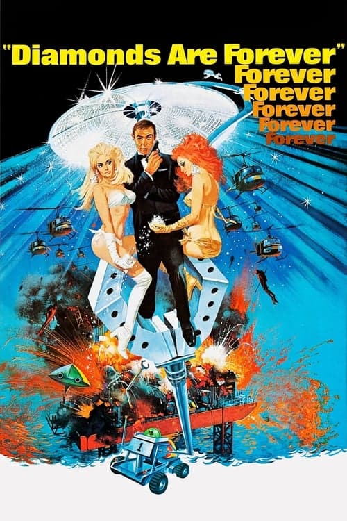 Diamonds Are Forever (1971) Movie Poster