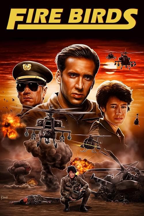 Fire Birds (1990) Movie Poster