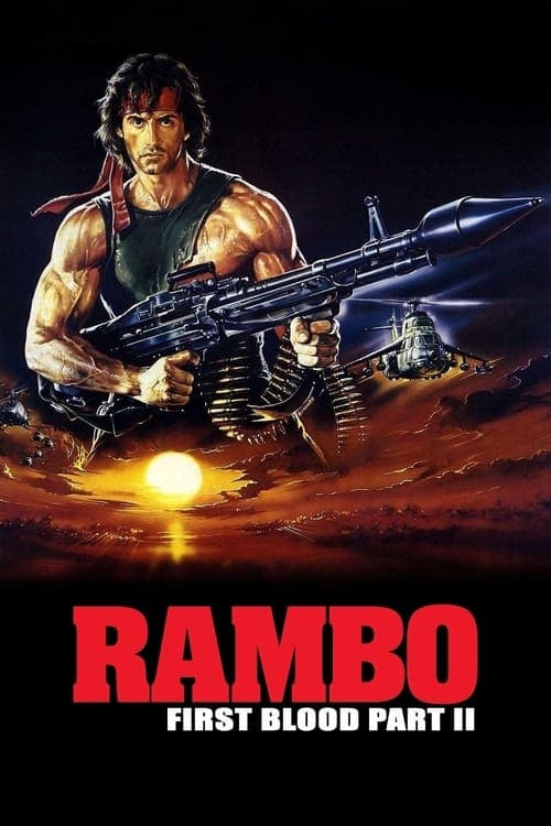 Rambo: First Blood Part II (1985) Movie Poster