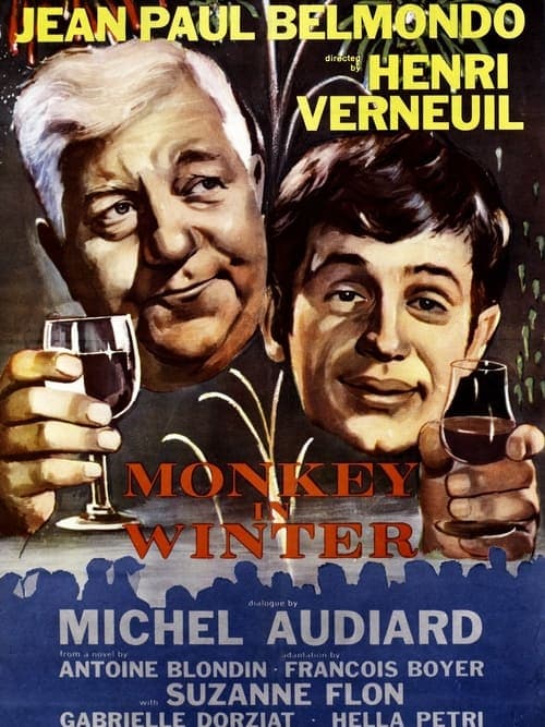 A Monkey in Winter (1962) Movie Poster