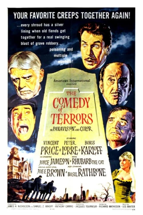 The Comedy of Terrors (1964) Movie Poster