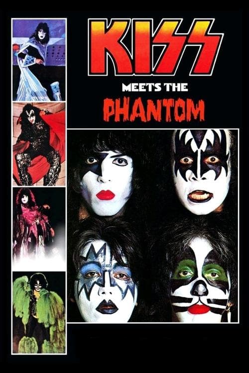 KISS Meets the Phantom of the Park (1978) Movie Poster