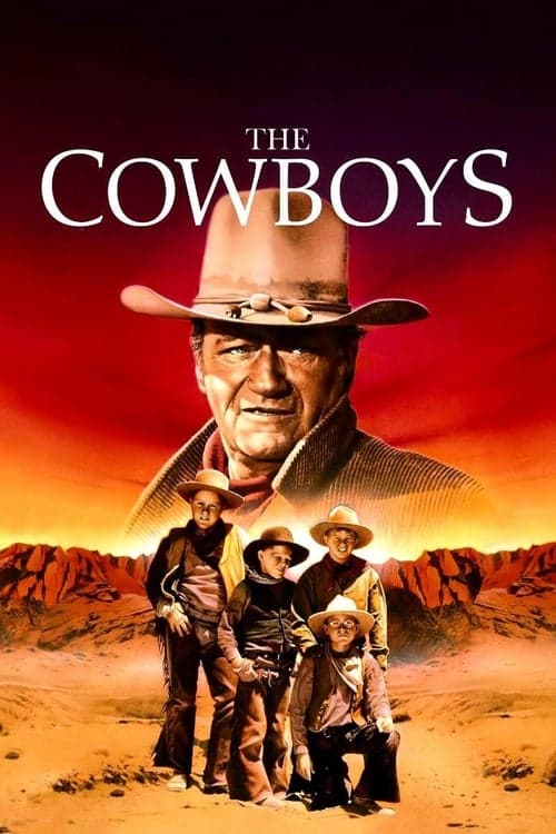 The Cowboys (1972) Movie Poster