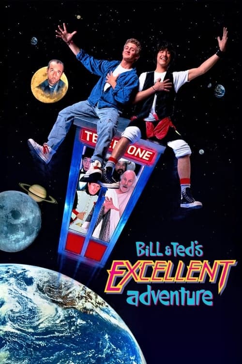 Bill & Ted's Excellent Adventure (1989) Movie Poster