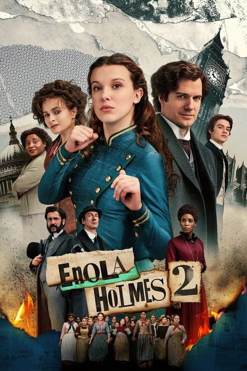 Enola Holmes 2 (2022) Movie Poster