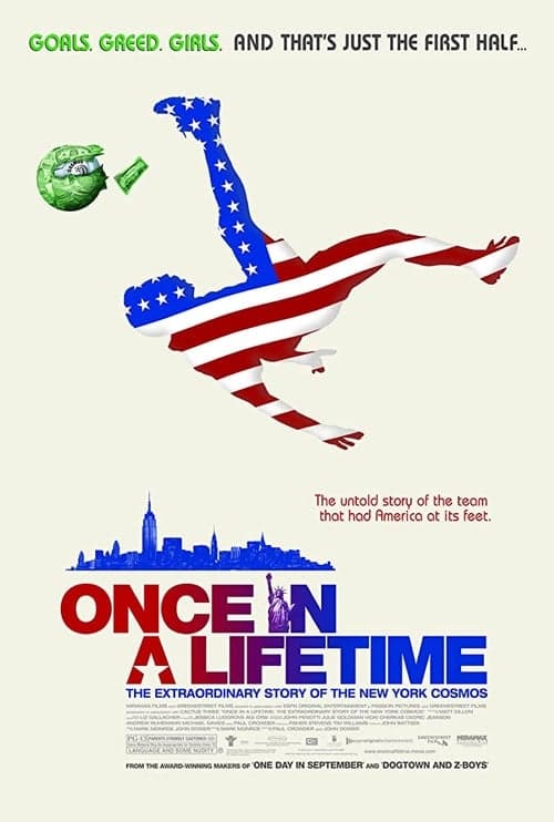 Once in a Lifetime: The Extraordinary Story of the New York Cosmos (2006) Movie Poster