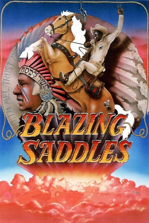 Blazing Saddles (1974) Movie Poster