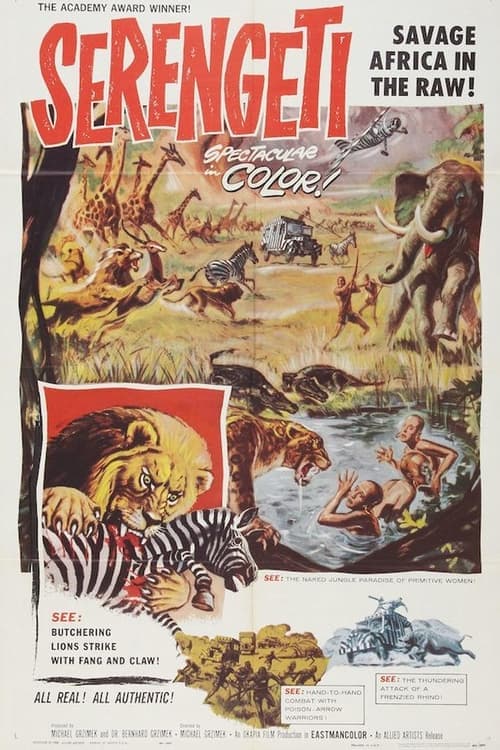 Serengeti Shall Not Die (1959) Movie Poster