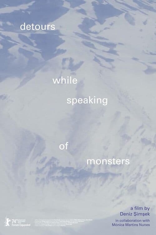 detours while speaking of monsters (2024) Movie Poster