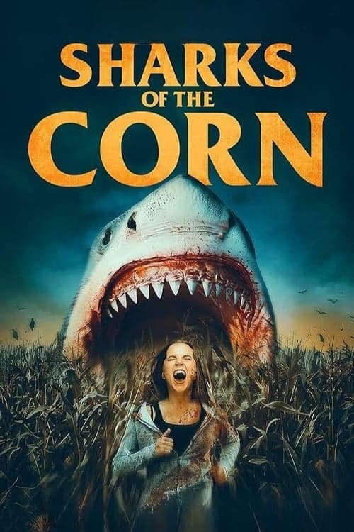 Sharks of the Corn (2021) Movie Poster