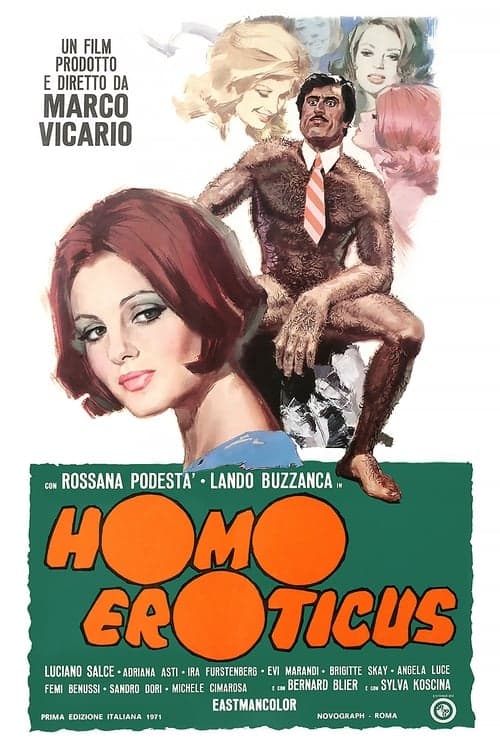 Homo Eroticus (1971) Movie Poster