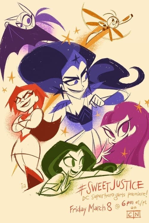 DC Super Hero Girls: Sweet Justice (2019) Movie Poster