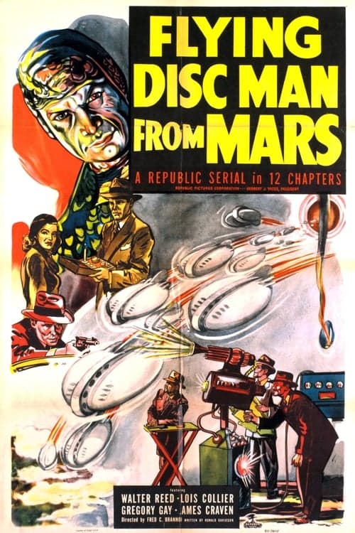 Flying Disc Man from Mars (1950) Movie Poster